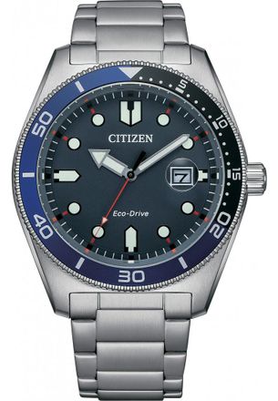 Citizen AW1761-89L Mens Classic Watch - Silver - One Size