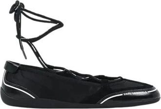 Karl Lagerfeld Altia Ballerinas - Dames - Ballerinas - Zwart - 36 EU - Leer - Schoenen