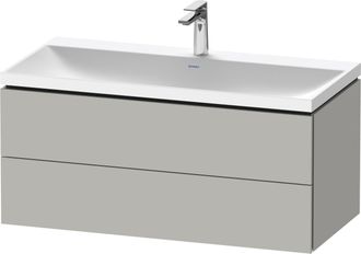 Duravit Duravit L-cube Conjunto En C Suspendido, 2 Cajones, Sin