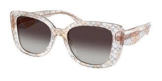 Coach HC8450U CDP48 59328G Womens Sunglasses Grey Size 52