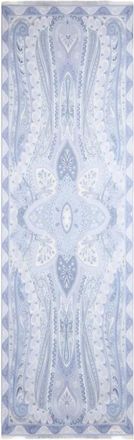 Etro Foulard in seta con stampa paisley - Bianco