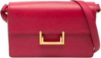 Saint Laurent Pre-owned Cross Body Bags, female, Red, Size: ONE SIZE Pre-owned Vintage Shoulder Bag