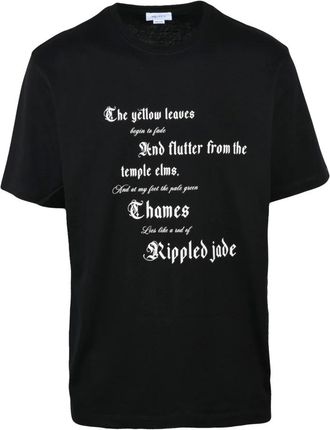 Alexander McQueen Tops, Heren, Zwart, L, Katoen, T-Shirts