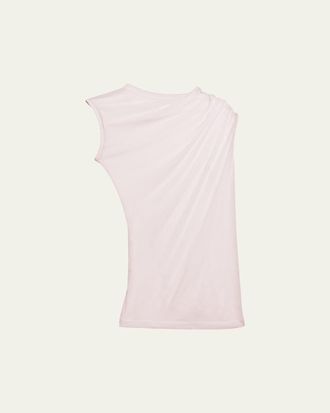 Helmut Lang Sheer Twist Tank Top
