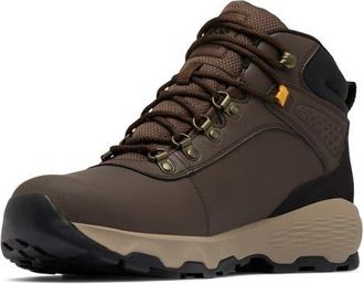 Columbia Newton Wander LTR Waterproof Hiking Boot in Cordovan/Raw Honey at Nordstrom, Size 10.5