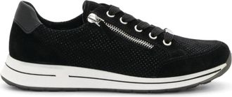 Ara Womens Oleanna Zip Sneaker In Black