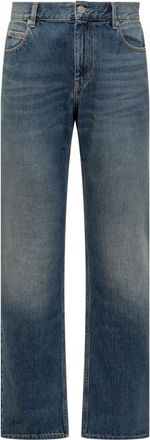 Isabel Marant Blue Mid Rise Jeans
