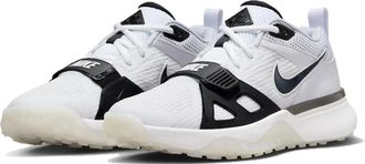 Nike Mens Nike Air Zoom Diamond Elite Turf DZ0503-103 White Basketball Shoes TF9389