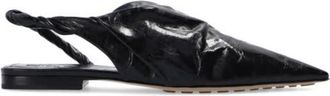 Bottega Veneta Point Twist Ballerina Shoes