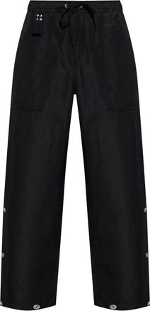 Comme Des Garçons Pantaloni con bottoni decorativi - Nero