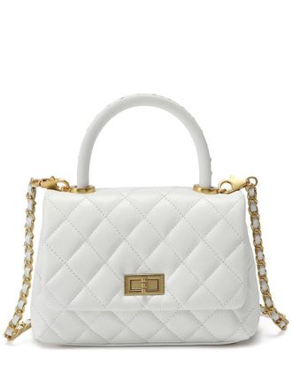 Tiffany & Fred Quilted Leather Messenger Bag