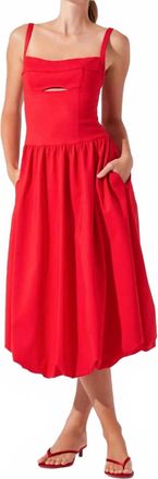 Astr Jevi Dress In Red