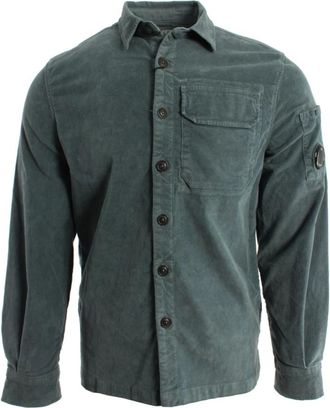C.P. Company Light Jassen - Heren - Zomerjassen - Blauw - S - Katoen - Jassen