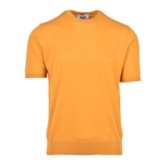 Alpha Studio Pullover a girocollo - - Knitwear - Uomo - Arancione - L