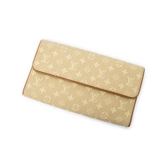 Louis Vuitton Pre-owned Womens International Wallet - Beige - One Size