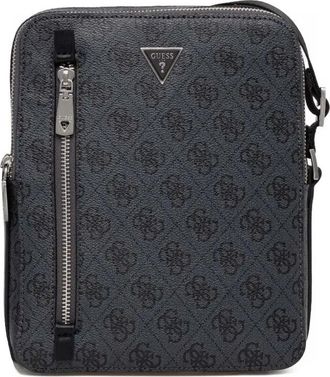 Guess Co monogram messenger bag - Grey