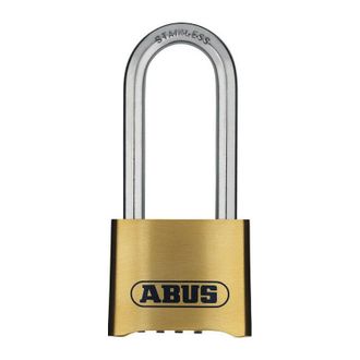 ABUS Candado Con N&uacute;mero 180ib / 50 Hb63 B / Sb Ancho Del Cuerpo De La Cerradura 52 Mm Lat&oacute;n