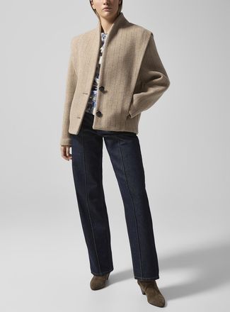 Isabel Marant Womens Drolane loose straight-leg jean