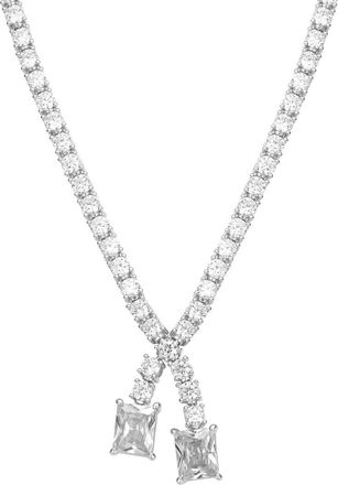 Rachel Glauber Cz Statement Necklace