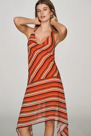 Amanda Uprichard Asymmetric Midi Dress