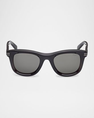 Ermenegildo Zegna Men & apos;s Acetate Square Sunglasses
