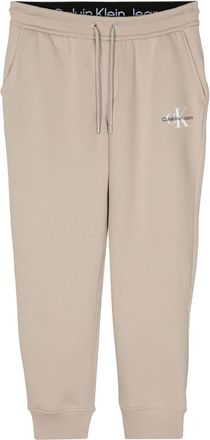 Calvin Klein Monologo track pants - men - Recycled Cotton/Polyester/Cotton - XXXL - Neutrals