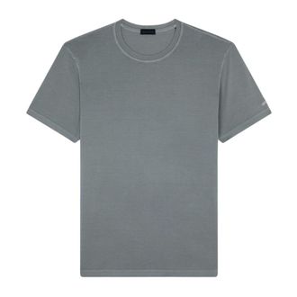 Paul & Shark Paul & Shark, T-Shirts, male, Gray, Size: M Cotton T-shirt