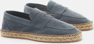 Scarosso Diego Espadrilles in Grey - Suede Leather at Nordstrom, Size 42