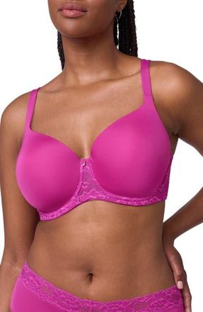 Montelle Intimates Pure Plus Underwire T-Shirt Bra in Passion Fruit at Nordstrom, Size 42G