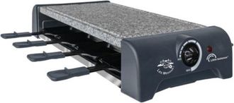 Little Balance Raclette Para 8 Personas, 1300 W + Piedra Para Asar - 8751 - Little Balance