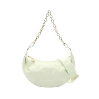 Louis Vuitton Pre-owned Over The Moon Bubblegram Leather Handbag - Dames - Pre-owned - Groen - Maat: ONE Size Leer