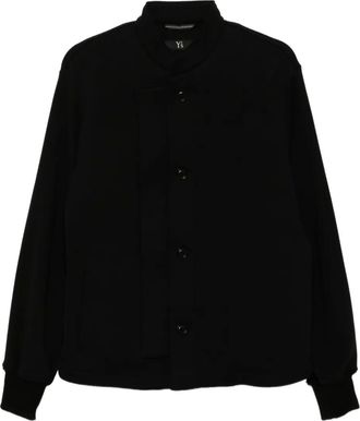 Yohji Yamamoto Giacca leggera in cotone - Nero