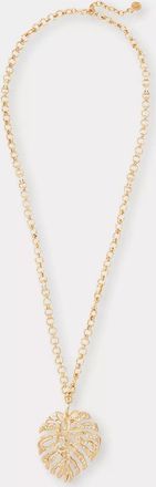 Lilly Pulitzer Hide And Leaf Necklace