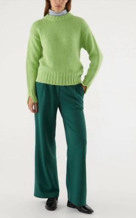 Compa&ntilde;&iacute;afant&aacute;stica Pleated Trouser In Green