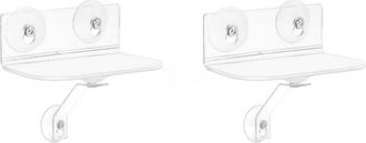 OEM 2 Estantes De Ventana De Acr&iacute;lico Transparente Con Ventosas, Estantes Colgantes Para Plantas, C&aacute;maras Y Marcos De Fotos