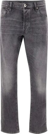 G-Star Jeans, Heren, Grijs, W36 L32, Katoen, 3301 Straight Tapered Jeans