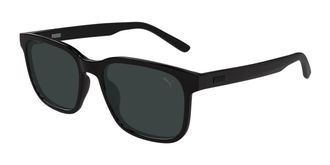 Puma PU0527S 001 Mens Sunglasses Black Size 55