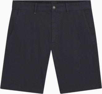 HUGO BOSS Mens BOSS Orange Chino Slim Shorts S1-26 404 Dk Blue - Black - Size: 32/34