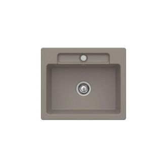 Villeroy & Boch Villeroy&boch - Villeroy Et Boch Siluet 60 S Timber Ceramicplus Fregadero De 1 Seno Con Vaciador Autom&aacute;tico