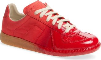 Maison Margiela Replica Low Top Sneaker in Red at Nordstrom, Size 6.5Us