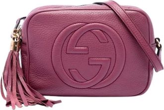 Gucci Pre-owned Soho Disco Borsa a Spalla - - Pre-owned - Donna - Viola - ONE SIZE