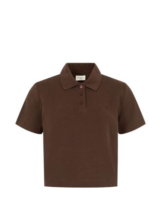 Saint Laurent Polo de algod&oacute;n Saint Laurent