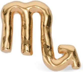 Jil Sander Orecchino con segno zodiacale - Oro