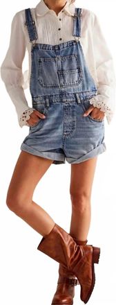 Free People Ziggy Shortalls In Follow Your Heart