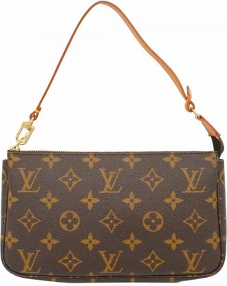 Louis Vuitton Brown Pouch (Pre-Owned)
