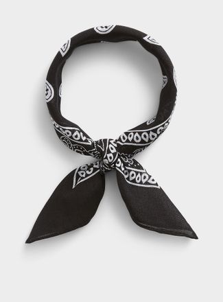 Simons Womens Boteh bandana scarf