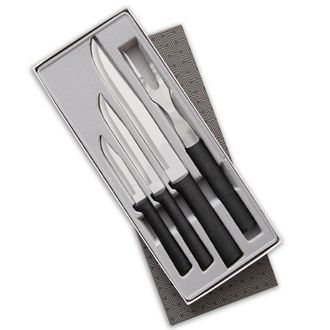Rada 4 Piece Prepare then Carve Knife Set with Gift Box