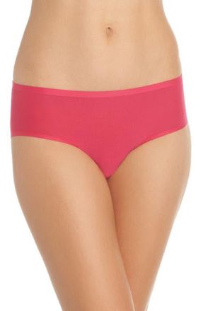 Chantelle Soft Stretch Seamless Hipster Panties in Fluor Pink at Nordstrom