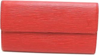 Louis Vuitton Pre-owned Fabric wallets - Dames - Vintage Accessoires - Rood - ONE Size - Vintage