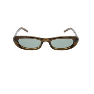 Saint Laurent Shade Plump Zonnebril - unisex - Accessoires - Bruin - Maat: ONE Size